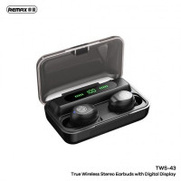 

												
												REMAX TWS-43 BLUETOOTH EARBUDS TRUE STEREO WITH DIGITAL DISPLAY