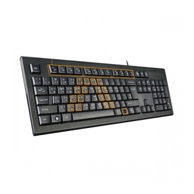 A4TECH KRS-85 USB FN MULTIMEDIA KEYBOARD WITH BANGLA LAYOUT Price in ...