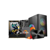 

												
												AMD Ryzen 5 5600g  Processor with Colorful B450 Motherboard Budget PC
