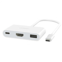 

												
												UGREEN USB-C HDMI Multiport Adapter White ABS