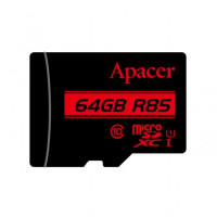 

												
												Apacer 64GB MICRO SDHC UHS-1 U 1 CLASS 10 R85