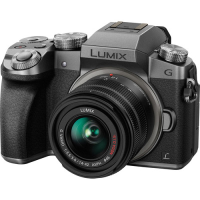 Panasonic Lumix G7 16MP 4K Wi-Fi Mirrorless Camera With 14-42mm