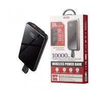 

												
												Remax RPP-105 Tangee Series Wireless Power Bank 10000mAh