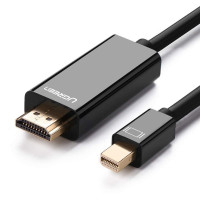 

												
												UGREEN Mini dp male to hdmi cable black / 2M